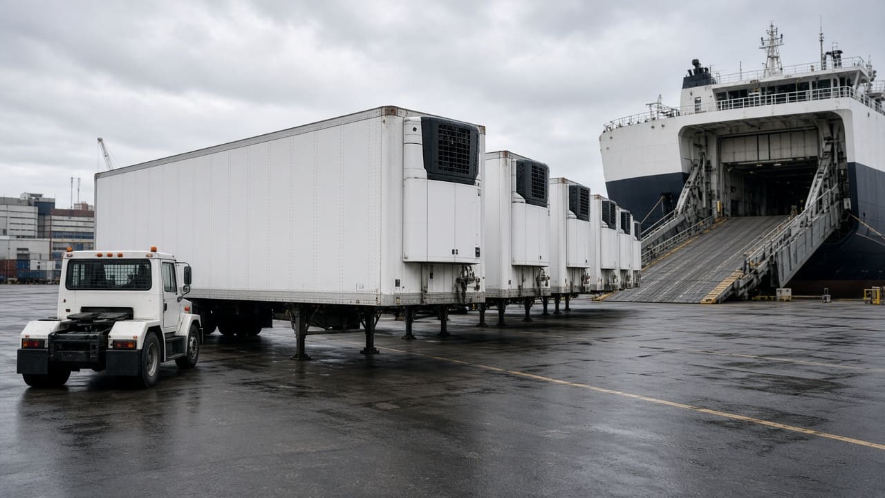 Dry Van & Reefer Trailers shipping and transport