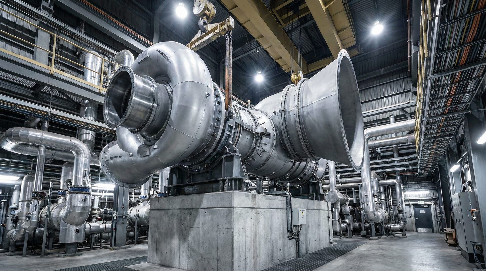 Gas Turbines shipping and transport