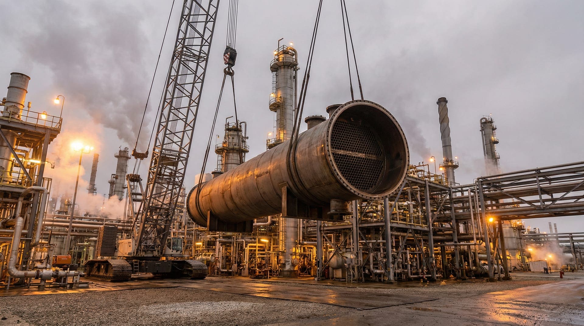 Heat Exchangers shipping and transport