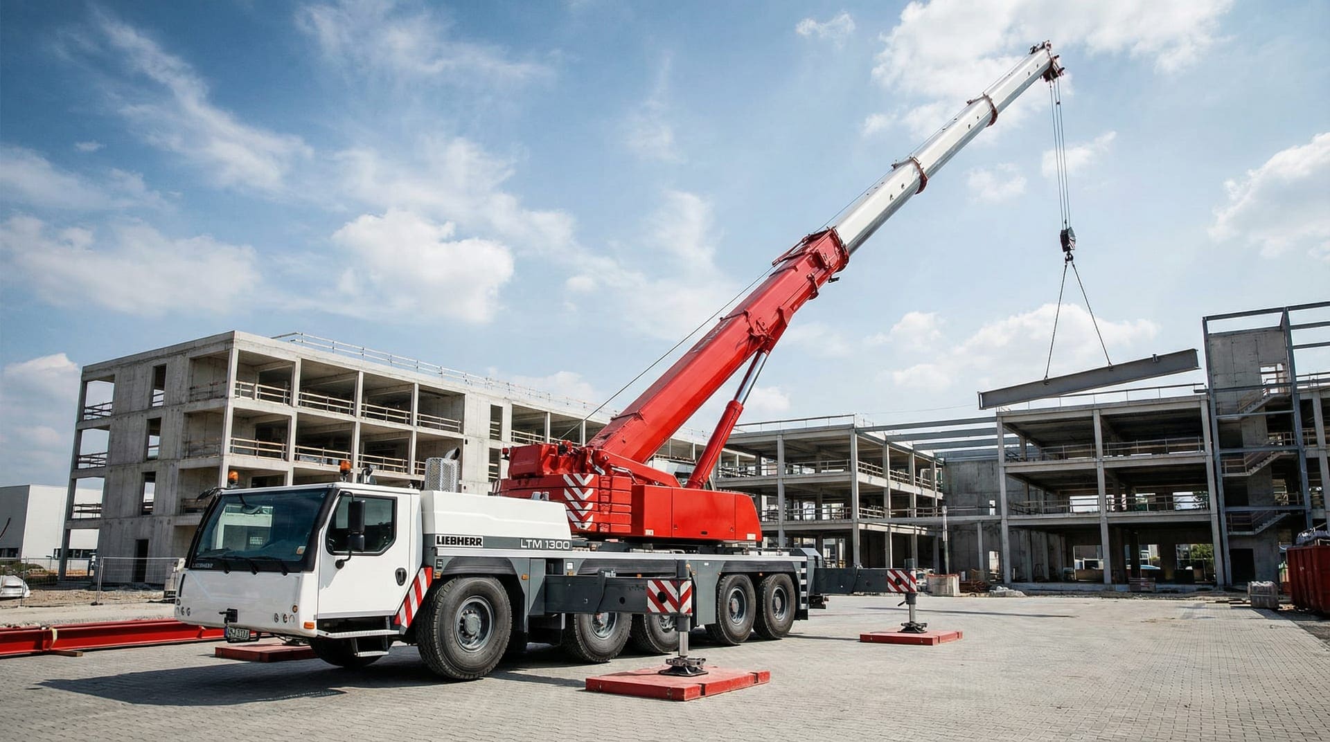 Mobile Cranes shipping and transport
