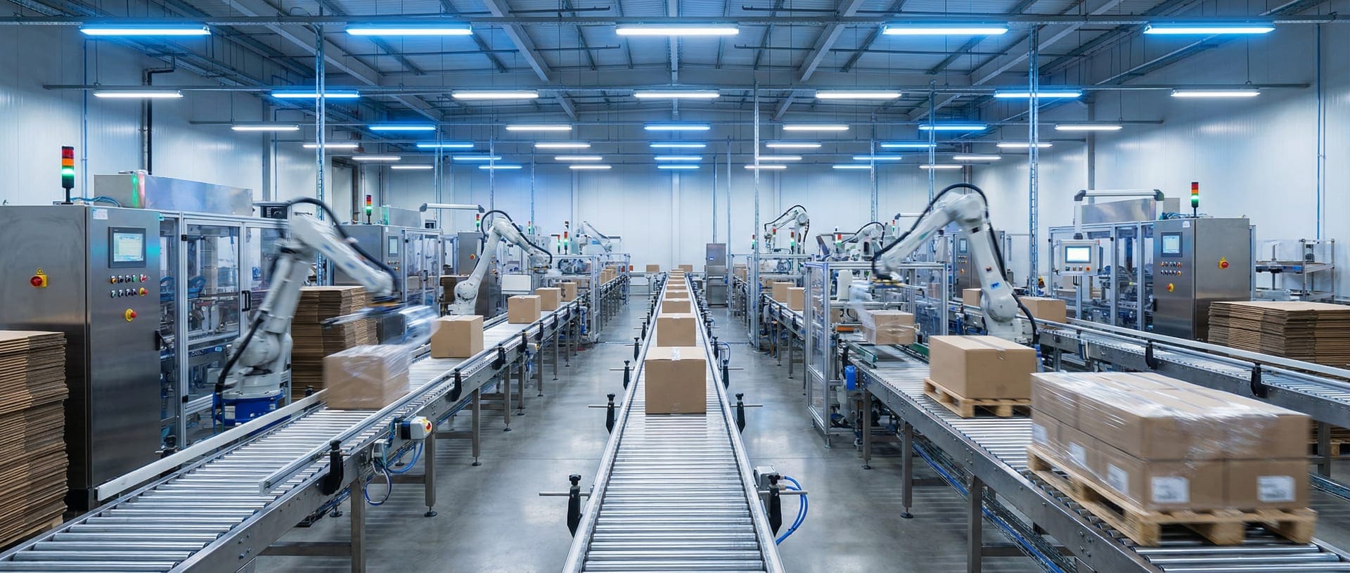 Packaging Lines shipping and transport