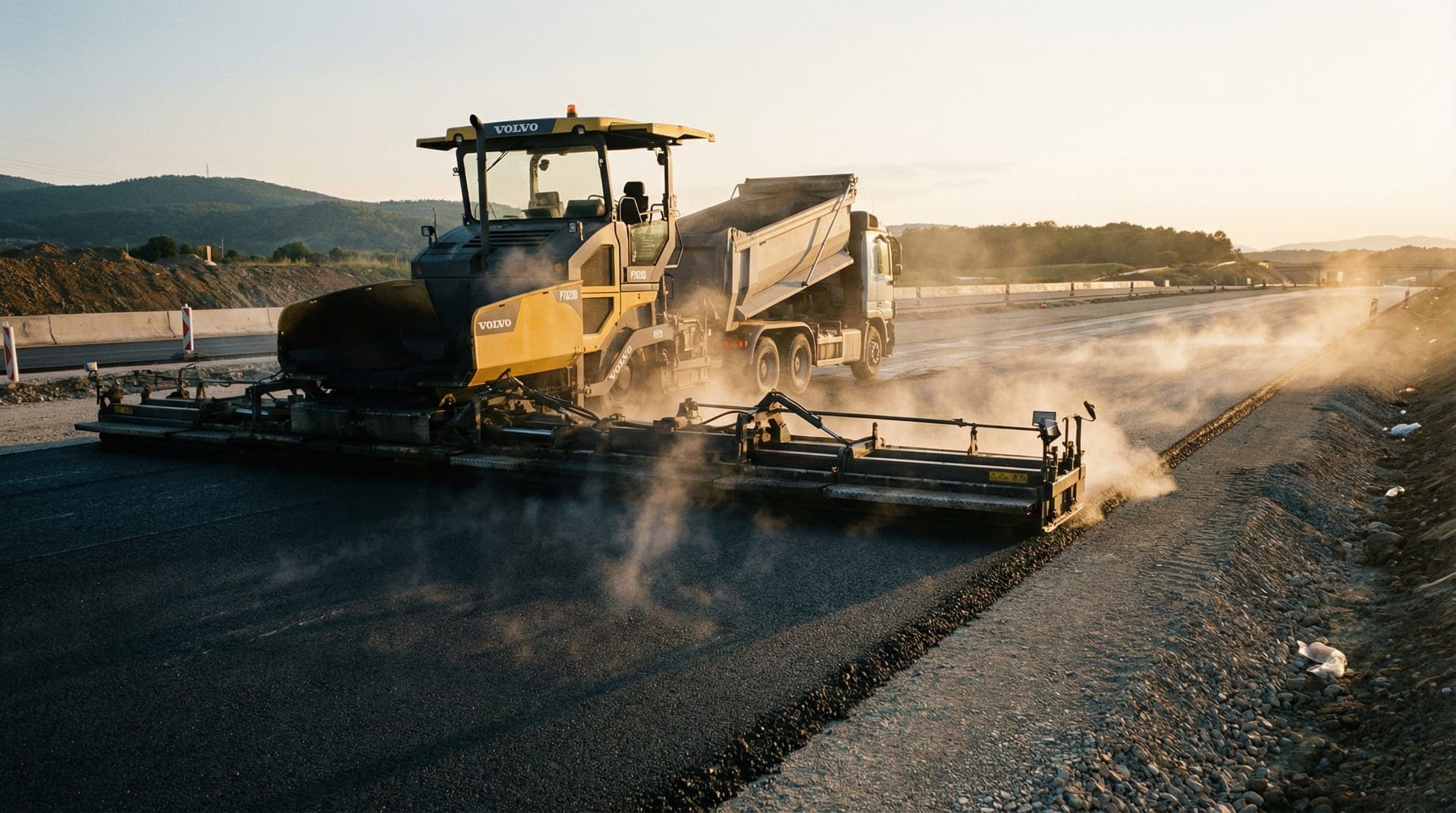 Paving Equipment shipping and transport