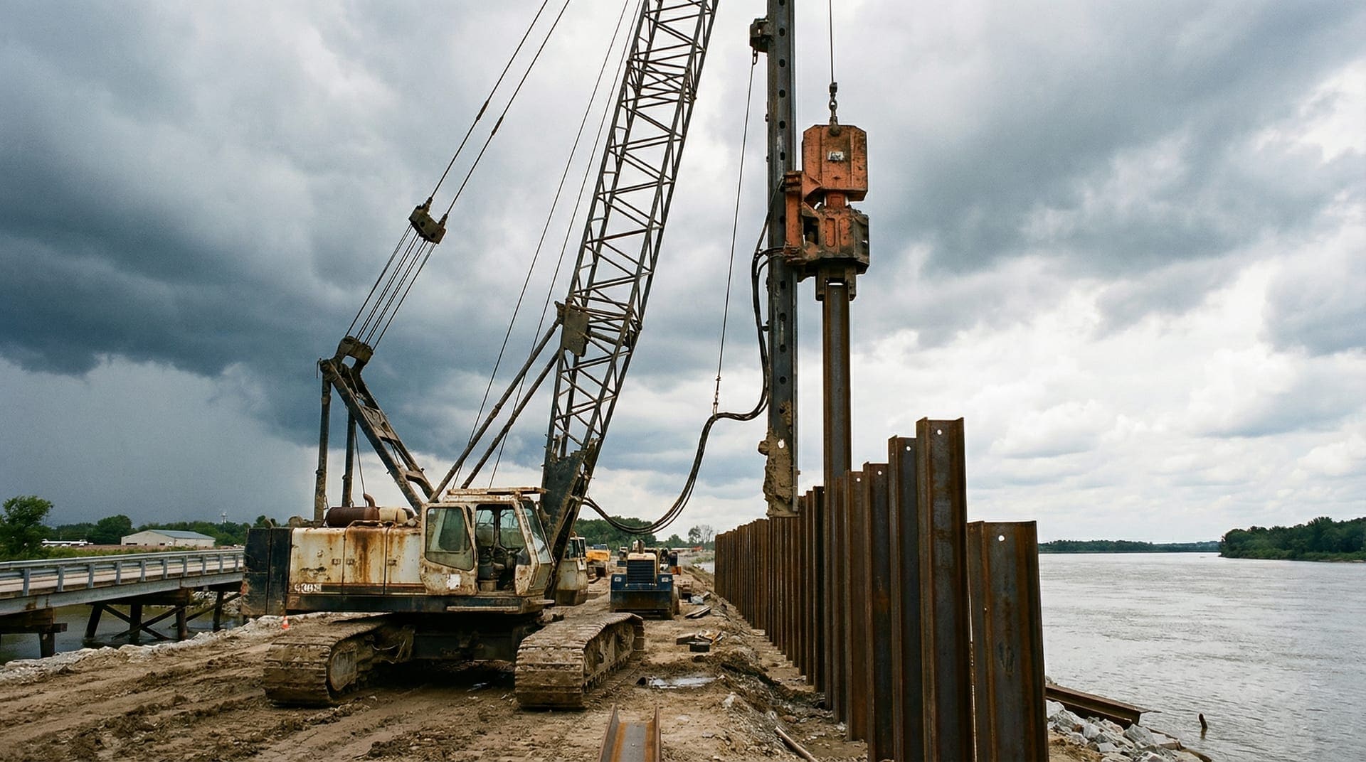 Pile Drivers & Hammers shipping and transport