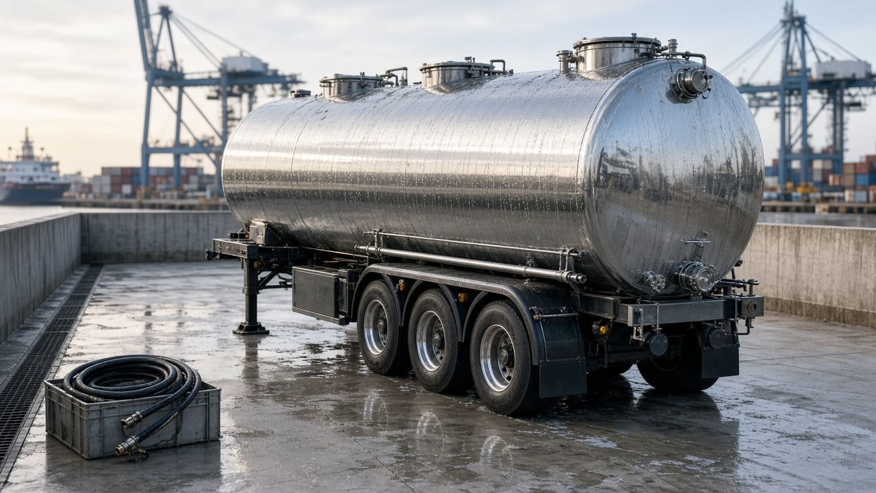 Tank Trailers shipping and transport