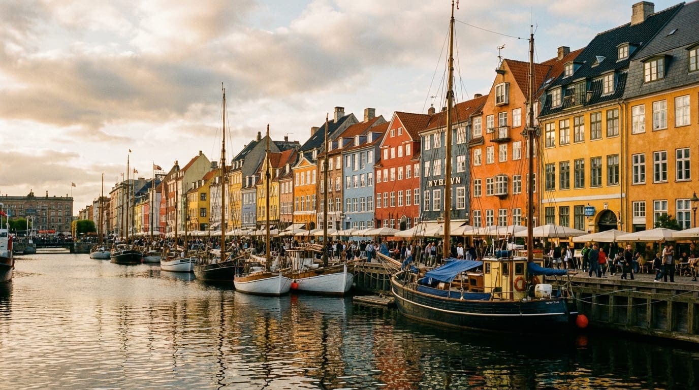 Cargo port serving shipments Denmark