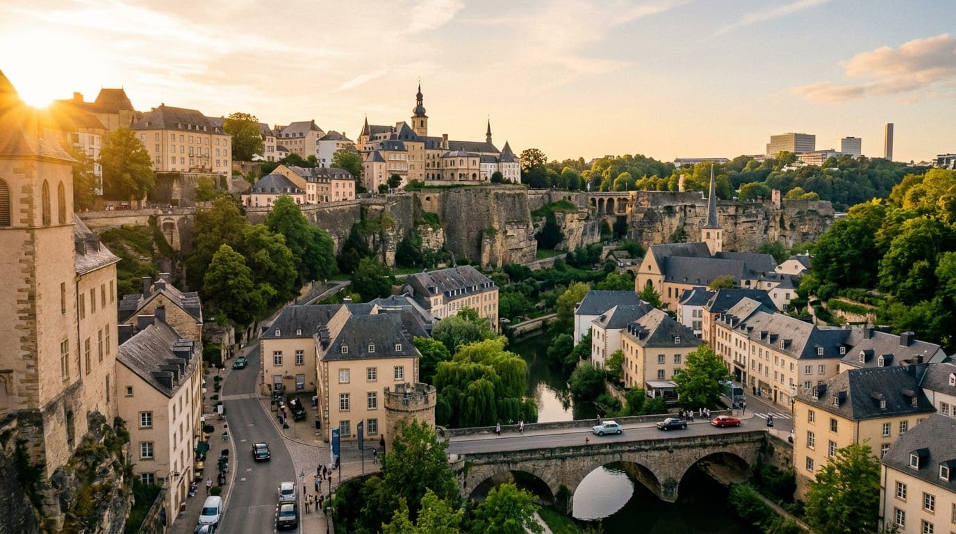 Cargo port serving shipments Luxembourg