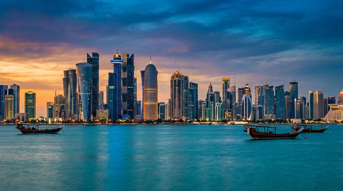 Cargo port serving shipments Qatar