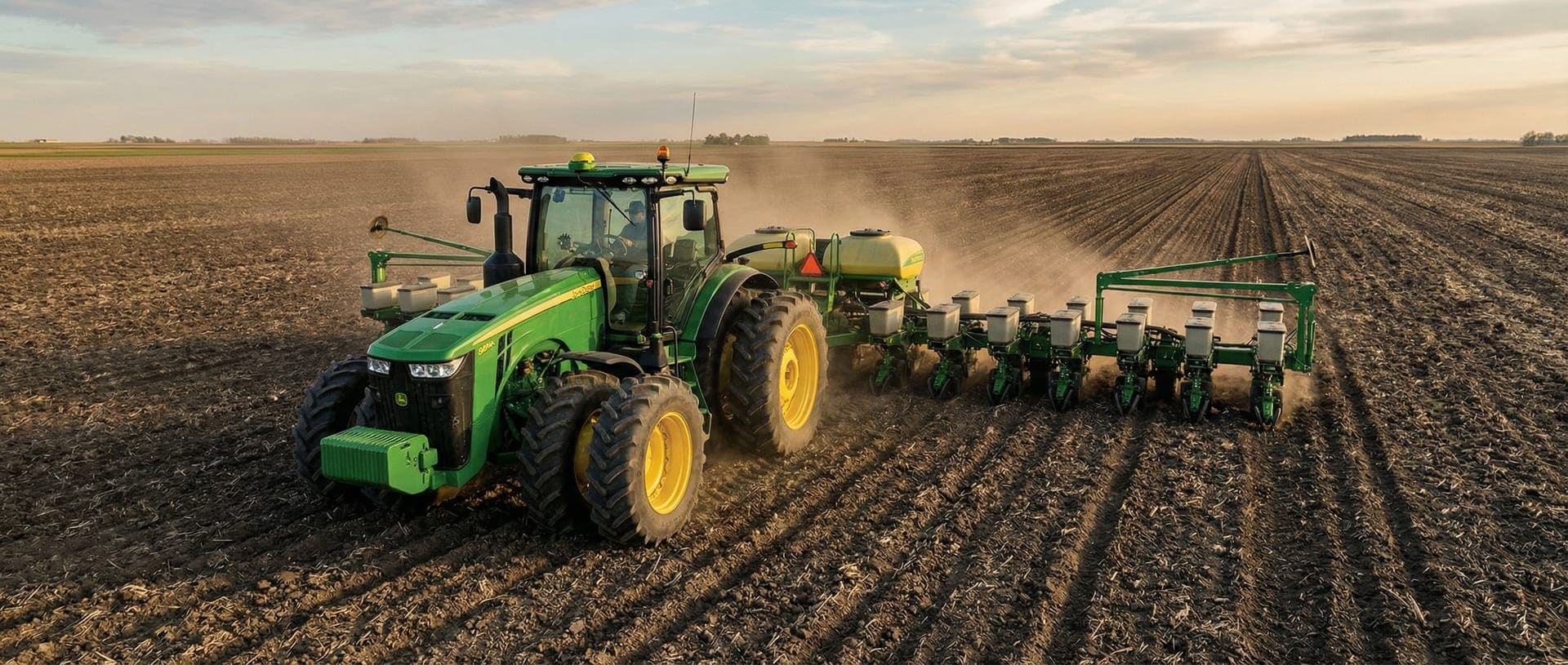 Envío de tractores y maquinaria agrícola al exterior