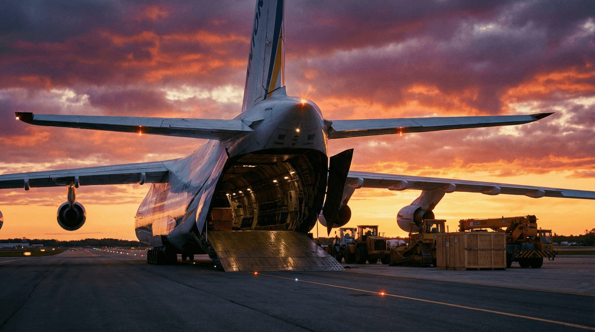 Heavy lift air charter