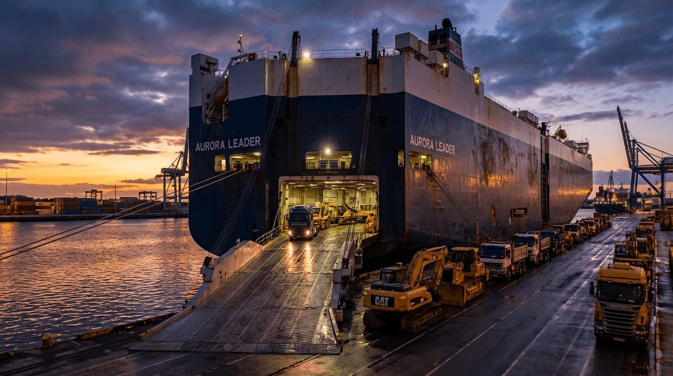 Roll-On/Roll-Off Vessel Shipping