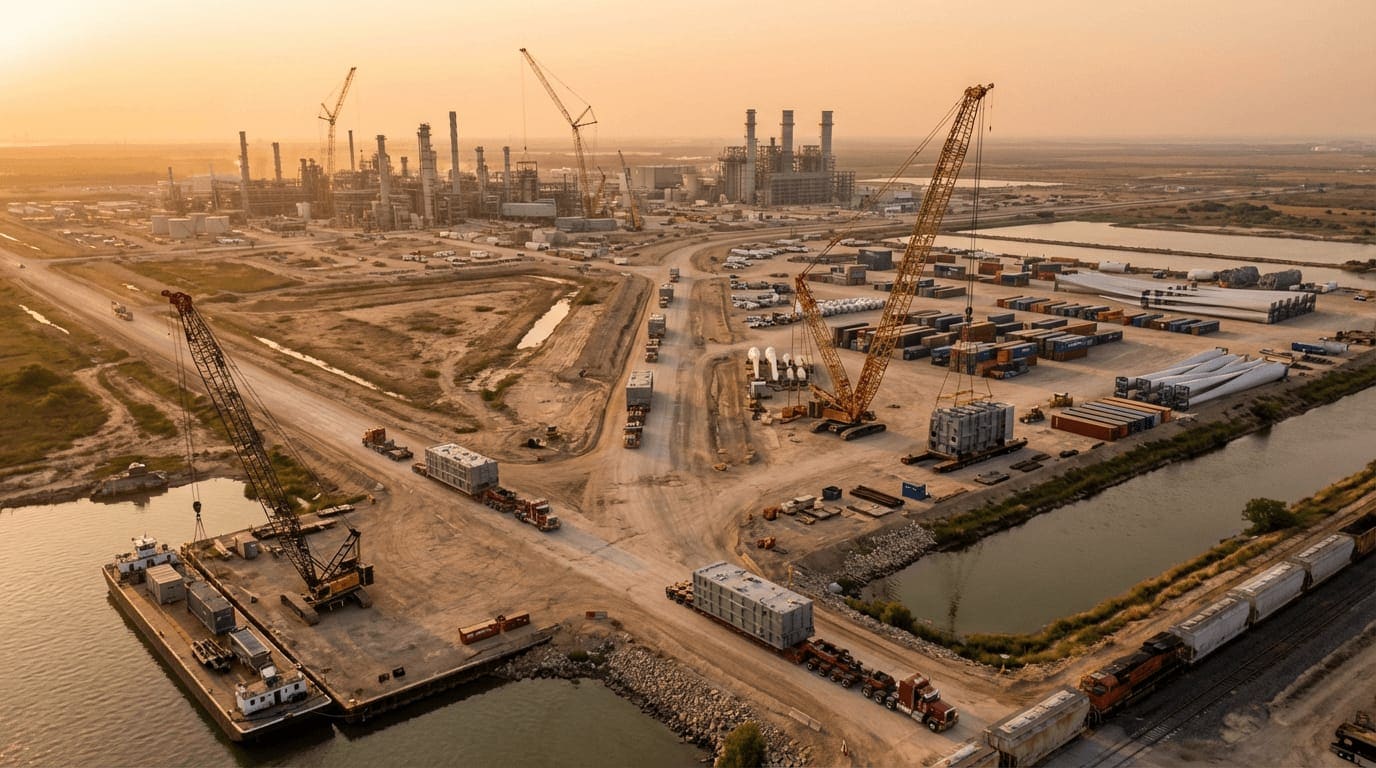 Project logistics under one contract