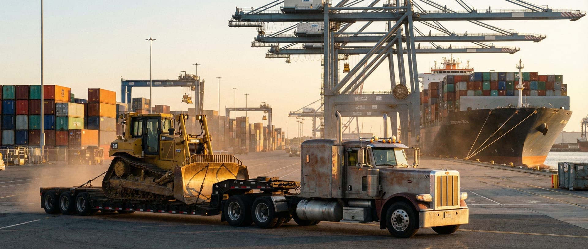 Seaway Project Cargo operations at port