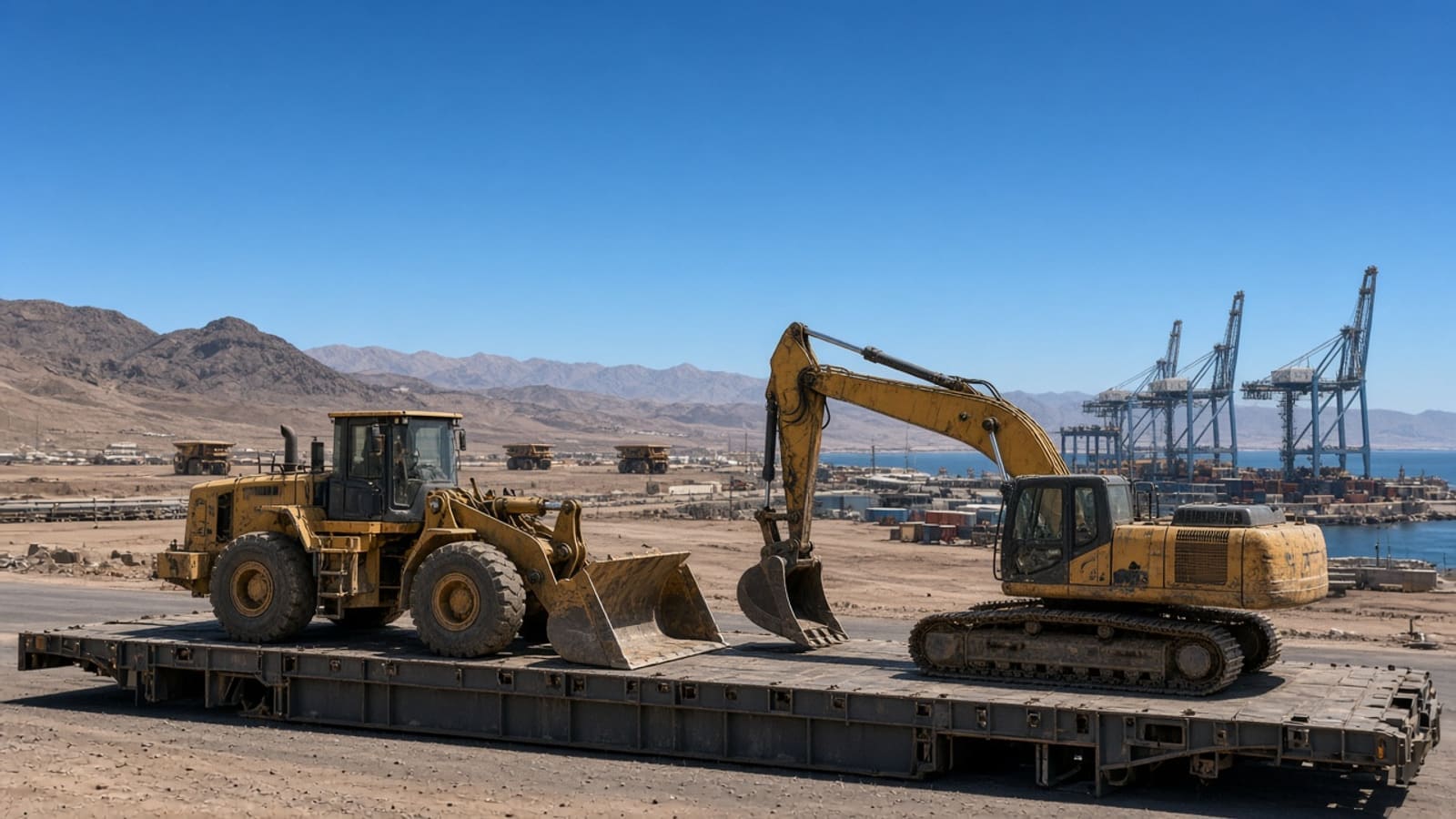 Envío de maquinaria pesada y camiones desde Estados Unidos a Chile (2026)