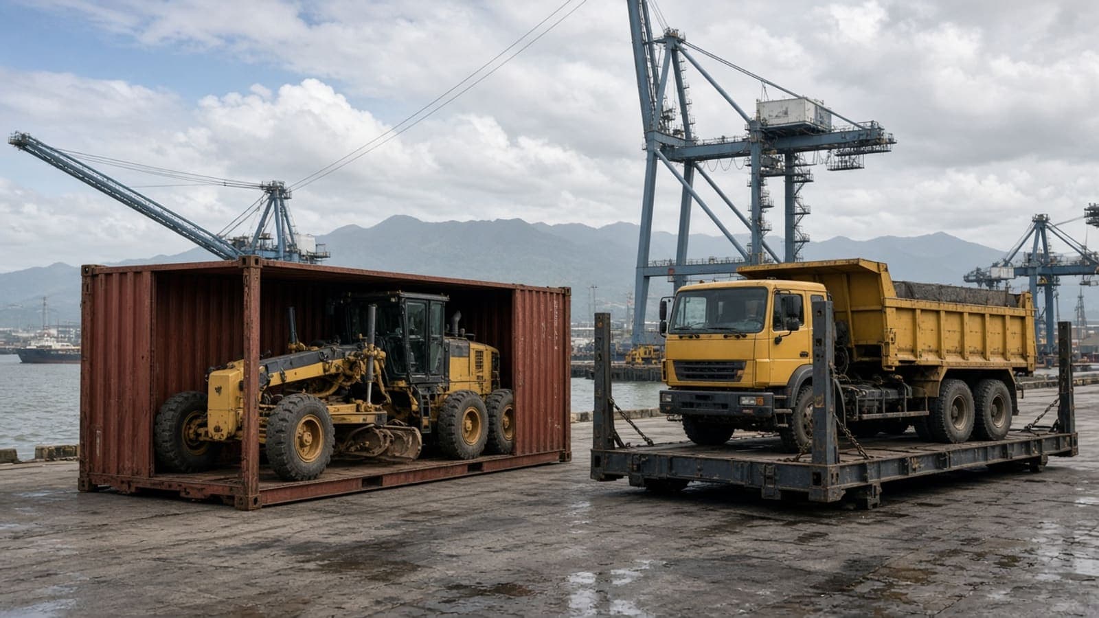 Shipping heavy equipment and trucks from the United States to Ecuador (2026)