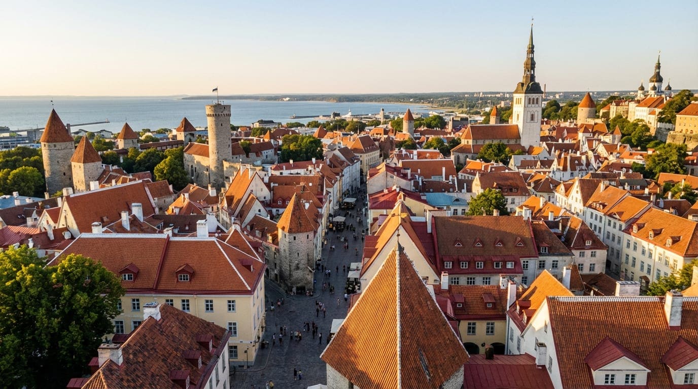 Cargo port serving shipments Estonia