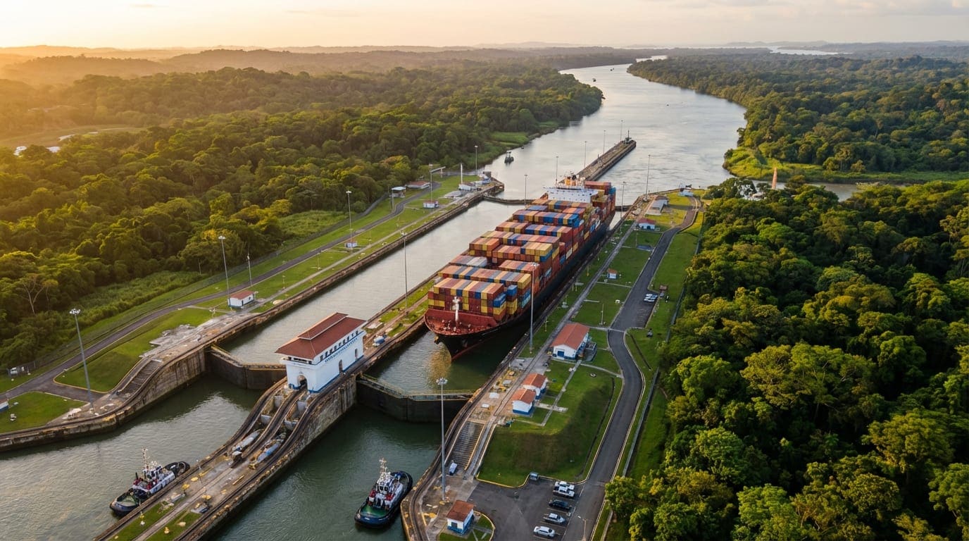 Cargo port serving shipments Panama