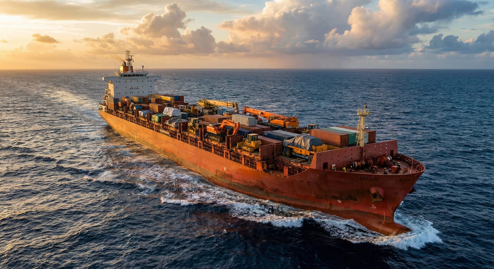 Ocean freight for machinery and project cargo